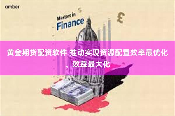 黄金期货配资软件 推动实现资源配置效率最优化、效益最大化